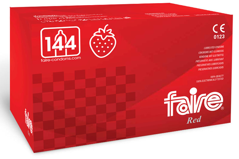 Faire Red 144 Preservativos