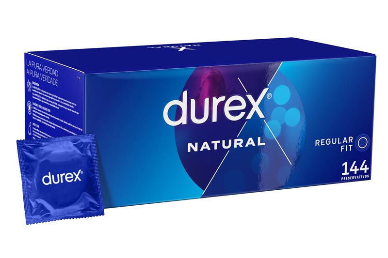 DUREX NATURAL 144 Preservativos